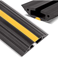 Canaleta pasacables para suelo- Stageek 1-83M Protector de Cable para Suelo- protección de Cable de conducto- Cubiertas…